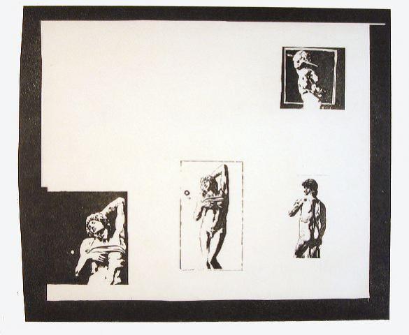 Afbeelding van het kunstwerk 'Michelangelo bandages' van Marten Hendriks