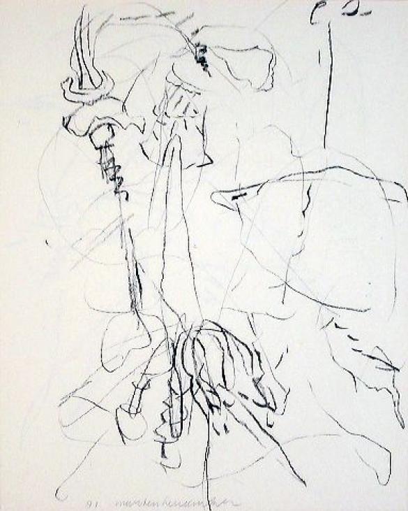 Afbeelding van het kunstwerk 'geen titel nr.6' van Marten Hendriks